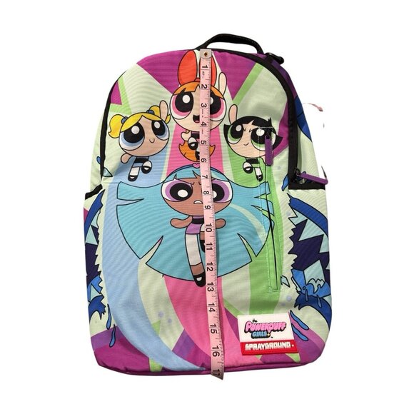SPRAYGROUND POWERPUFF GIRLS MONSTER SHARK BACKPACK BOOK BAG RARE